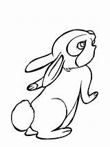 Hares sketch template
