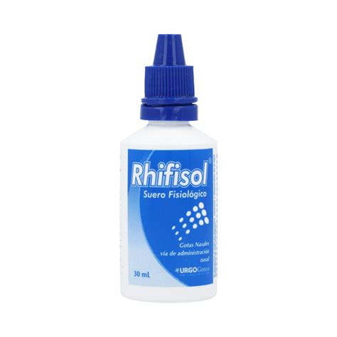 rhifisol suero fisiologico solucion nasal frasco  ml los expertos