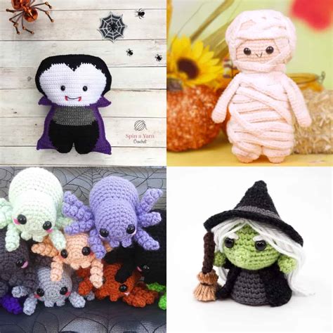 cutest amigurumi halloween crochet patterns   crew