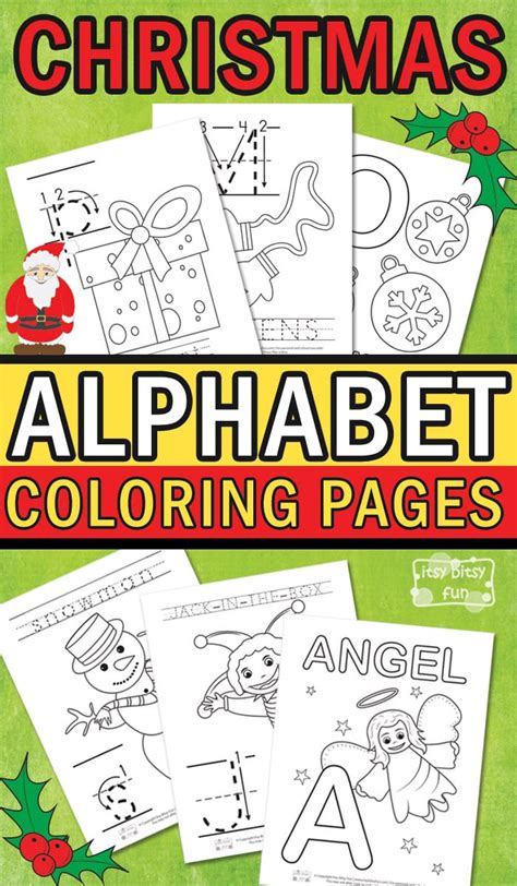 printable christmas alphabet worksheets alphabetworksheetsfreecom