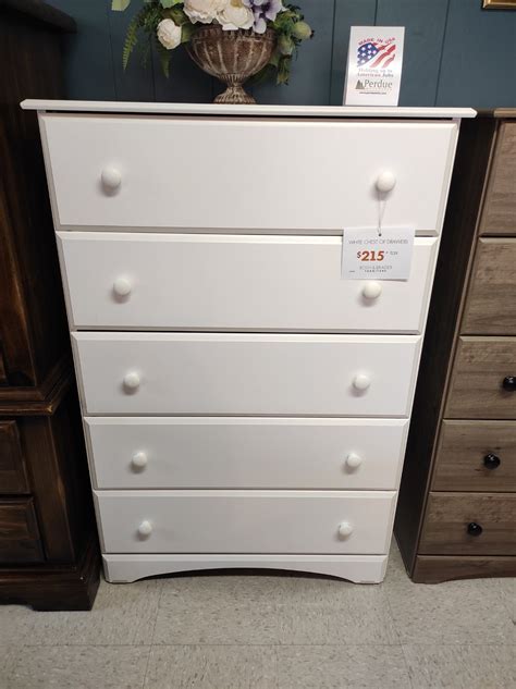 white chest  drawers roth brader furniture