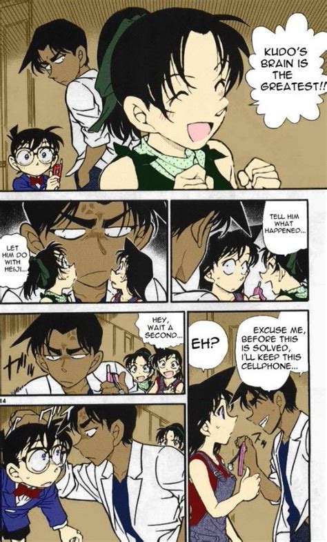 Hahaha Xd Heiji Is Jealous ~ Pieces In Mk And Dc