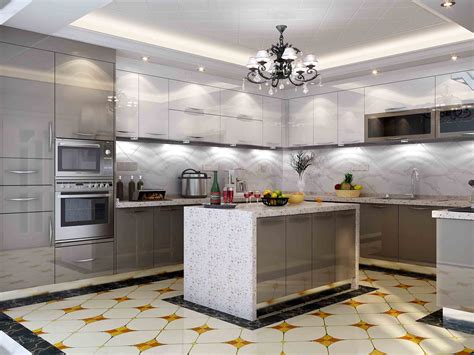 stainless steel kitchen cabinets  waterproof kitchen furniture br