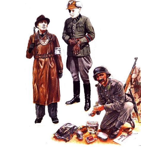 Hj And Volkssturm Uniforms And Equipment Of The Volkssturm