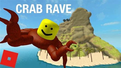 crab rave official roblox animation  video youtube