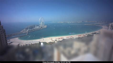 webcam dubai marina jumeirah dubai beaches  weather  web cameras