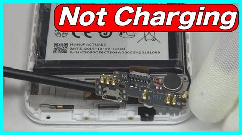alcatel   charging charging port replacement youtube