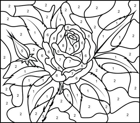 paint  number coloring pages  getdrawings
