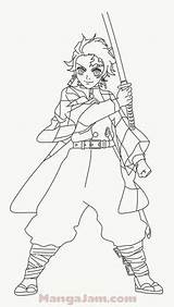 Slayer Kamado Tanjiro Kimetsu Yaiba Muichiro Tanjirou Mangajam Krita Tokito Lineart ぬりえ Fantasmas Espeluznantes Goku Mandalas Diseño sketch template