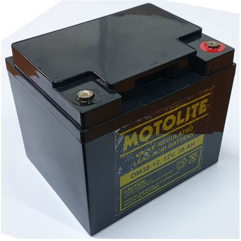motolite  ah sla rechargeable battery om  valve regulated