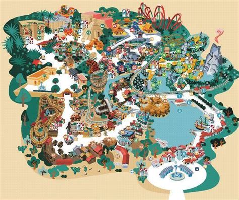 pin  abby mendez  theme parks theme park map water theme park parking design