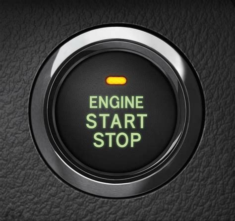 push  start button ignition car push start truck push start