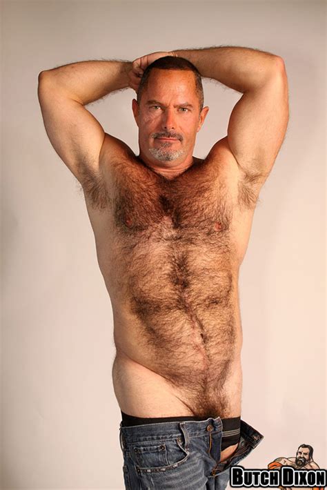 Sexy Older Man Tim Kelly Jerks Off At Butch Dixon Hairy