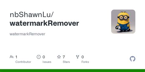 github nbshawnluwatermarkremover watermarkremover