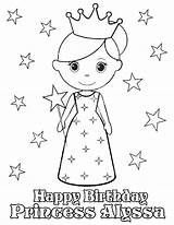 Coloring Birthday Pages Happy Princess Nana Brother Grandpa Cards Playing Color Card Drawing Printable Alyssa Colouring Getcolorings Disney Getdrawings Princesses sketch template