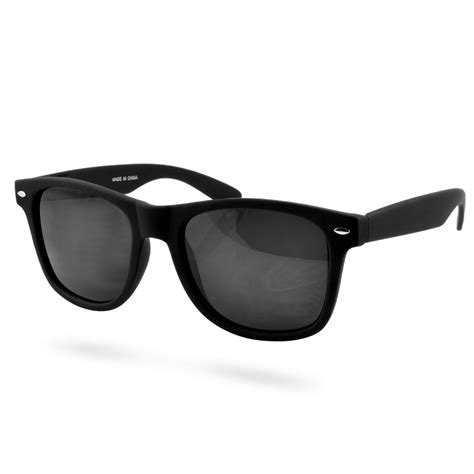 matte black retro sunglasses evershade  shipping