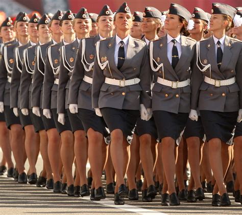 russian policewomen to be disciplined for short skirts in