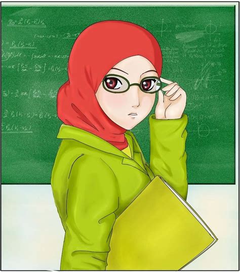 Koleksi Gambar Kartun Ana Muslim Dan Muslimah Infokini