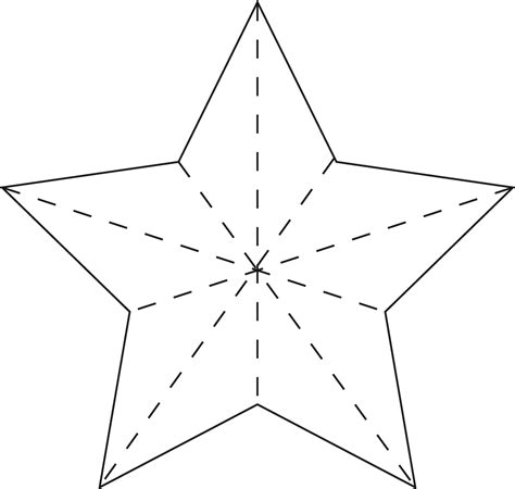 printable star pattern     printablee