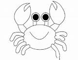 Granchio Colorare Haiwan Mewarnai Animali Crab Mare Ringkasan Disegnidacolorare Feltro Disegnare Modelli Mestieri Libri Hidup Jirafa Peliharaan Hutan Saperne Pesci sketch template