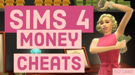 sims  money cheats   youtube