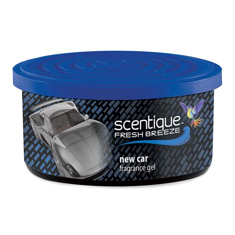 Scentique Natural Gel Can Air Freshener New Car Superior
