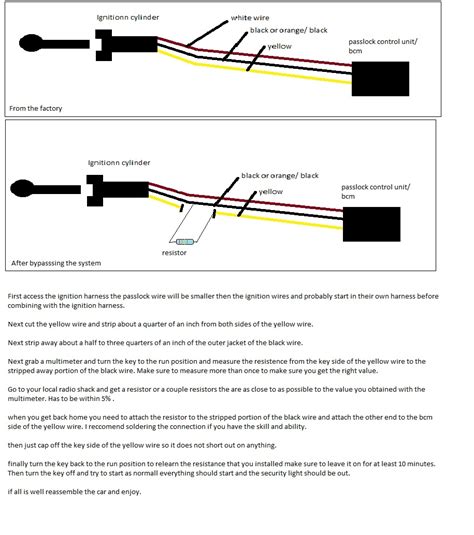 passlock  wiring diagram