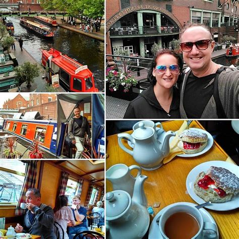 couldnt resist  charm   devonshire tea   canal boat
