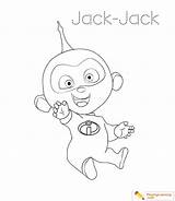 Jack Coloring Incredibles Pages Sheet Kids Name Playinglearning sketch template