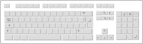 high quality keyboard clipart blank transparent png images