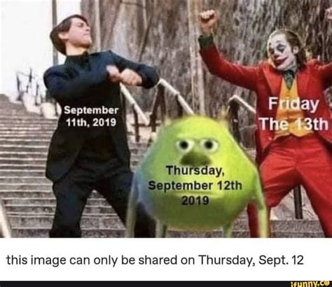 this image can only be shared on thursday sept 12