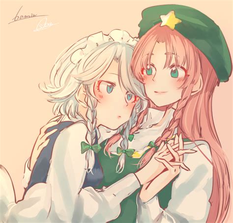 Izayoi Sakuya And Hong Meiling Touhou Drawn By Souta Karasu No Ouchi