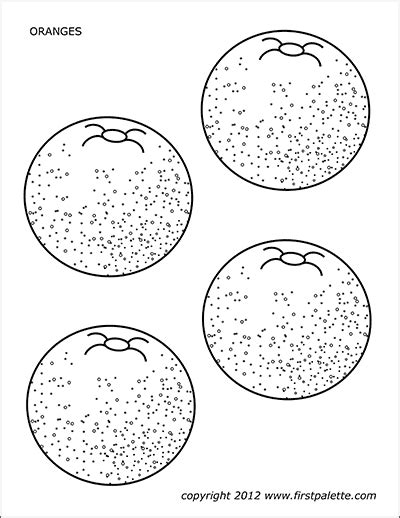 oranges  printable templates coloring pages firstpalettecom