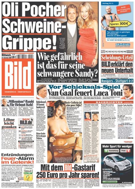 gigi dalessio terence hill view  bild zeitung cover