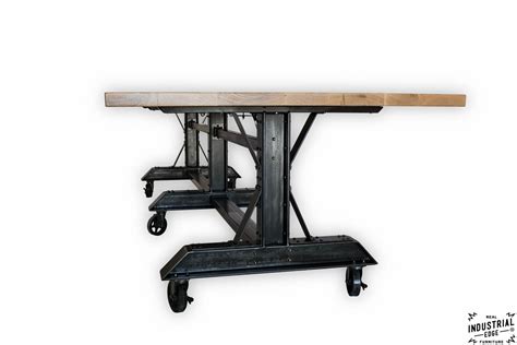 ash steel rolling conference table real industrial
