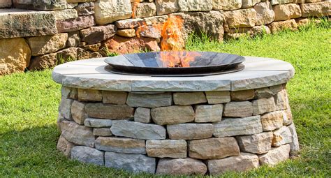 backyard fire pit  homes  gardens