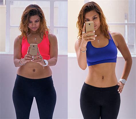 Royalty Free Female Weight Gain Before And After Pictures Images And