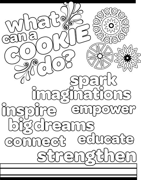 abc girl scout cookies coloring pages google search girl scouts