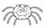 Spider Coloring Pages Cute Printable Kids Spiders Color Halloween Bestcoloringpagesforkids Bee Choose Board sketch template