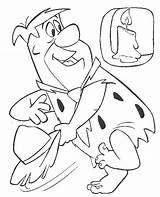 Flintstones Feuerstein Picapiedras Ausmalbilder Fun Fred Malvorlage Bowling Ausmalbild Stampa Disegno sketch template