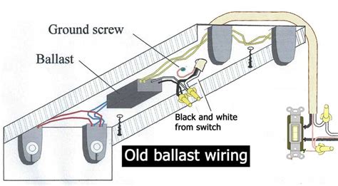 electronic ballast wiring diagram