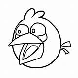 Angry Birds Coloring Pages Print Kids sketch template