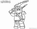 Roblox Coloringpages234 sketch template