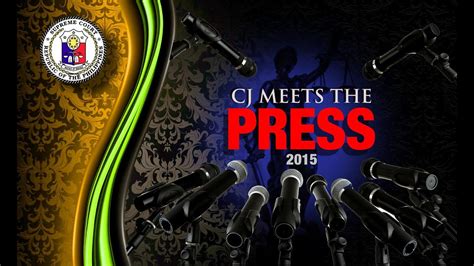 the chief justice meets the press 2015 youtube