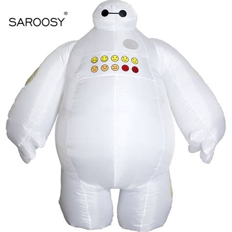 Saroosy New Baymax Inflatable Costumes Halloween Party Big