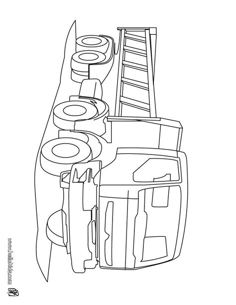 hot fashion celebrity dump truck coloring page