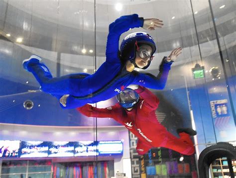 area indoor skydiving facility lifts    opening carroll county times