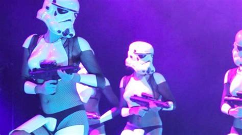 the empire strips back a star wars burlesque parody