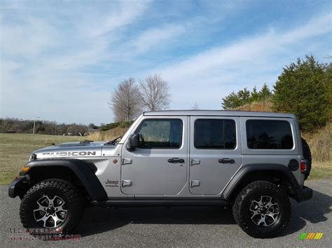 jeep wrangler unlimited rubicon   billet silver metallic photo