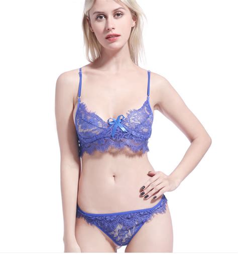 buy translucent lace bra set plus size s 4xl sexy lingerie bra set